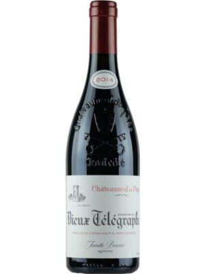 Châteauneuf-du-Pape, Vieux Télégraphe, Rhone 2015 France, Organic