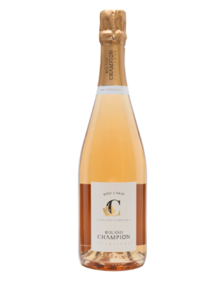 Roland Champion Brut Rosé, Rose Carat NV, Champagne